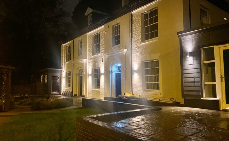 Sterling House At Night
